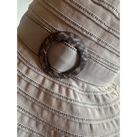 Kooringal Floppy Grosgrain Ribbon Sun Hat One Size Buckle Detail - Picture 2 of 8